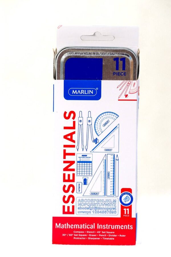 Marlin 11-Piece Mathematical Instruments Set